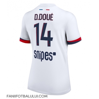 Paris Saint-Germain Desire Doue #14 Tricou Fotbal Replică 2025-26 Femei Deplasare